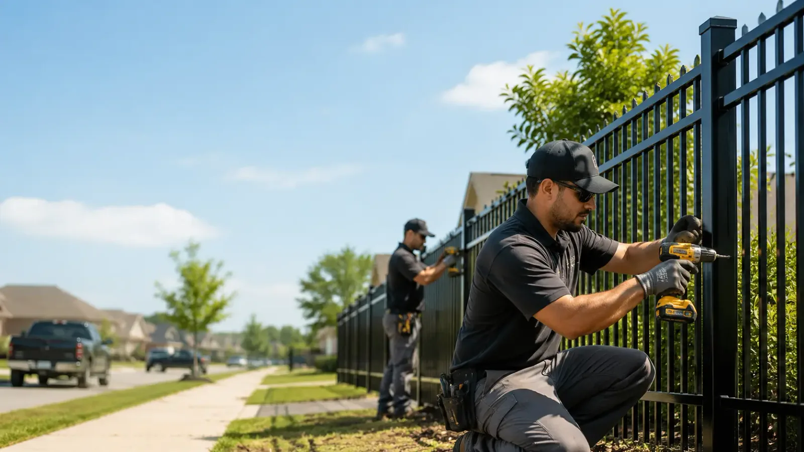 Metal Fence Installation in Vanndale, AR